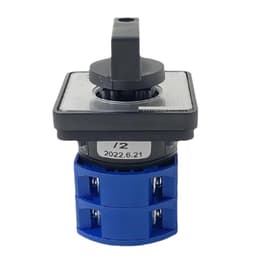 YMW26-25/2 Rotating Selector 25A 2 Poles 3 Position Control Motor Circuit Changeover LW26 LW28 LW39B Cam Switch(1-0-2)