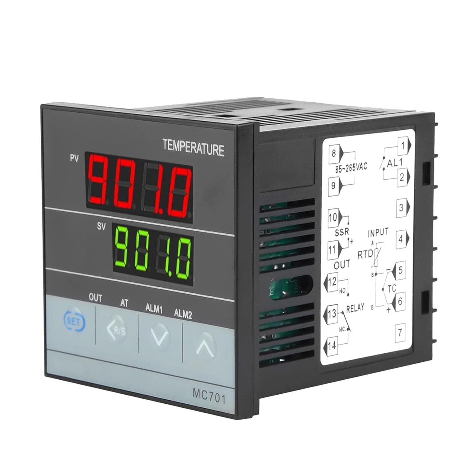 Digital PID Temperature Controller MC701 MC701 Digital PID Temperature