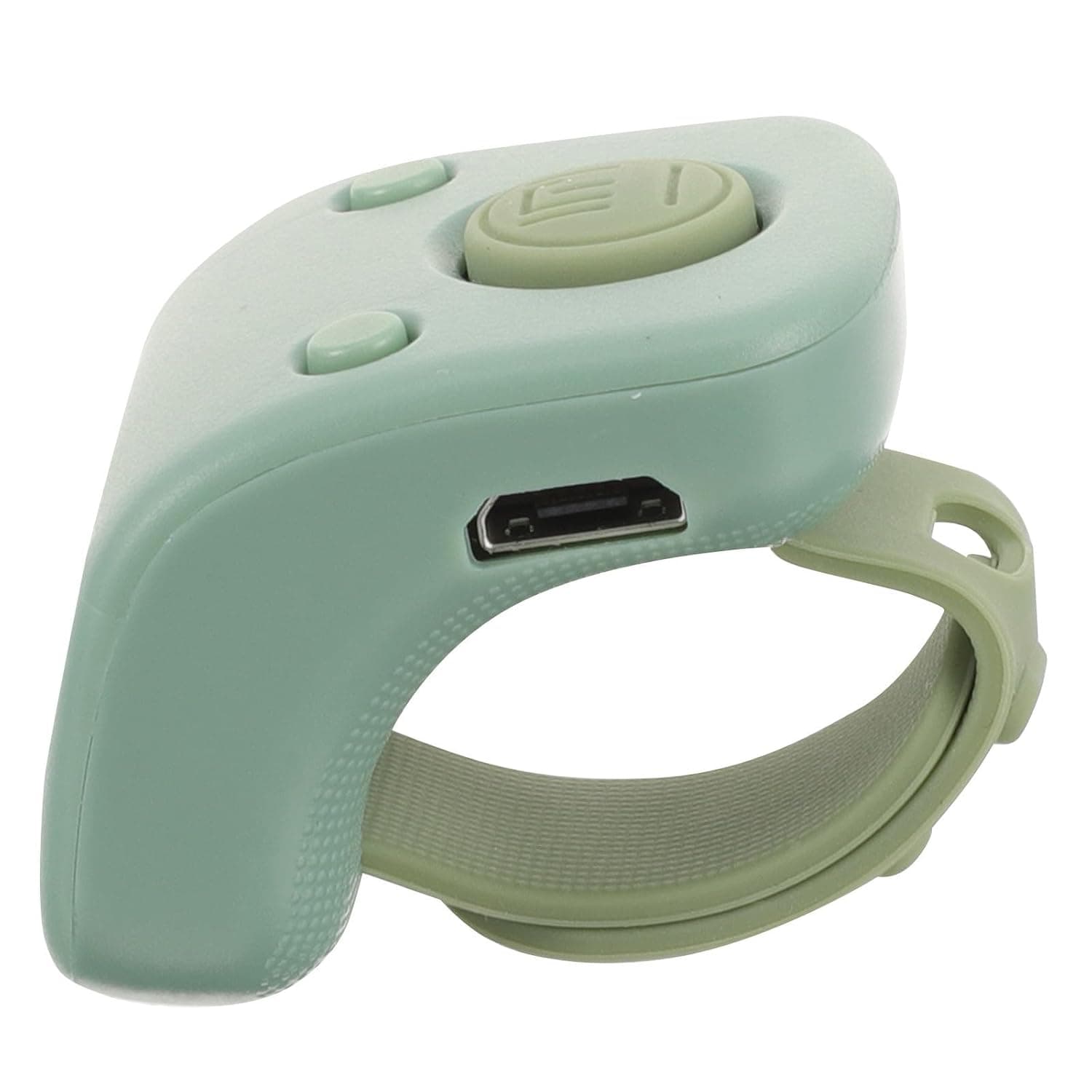 Rechargeable Digital Finger Counter with Ring, Silicone Handheld Lap