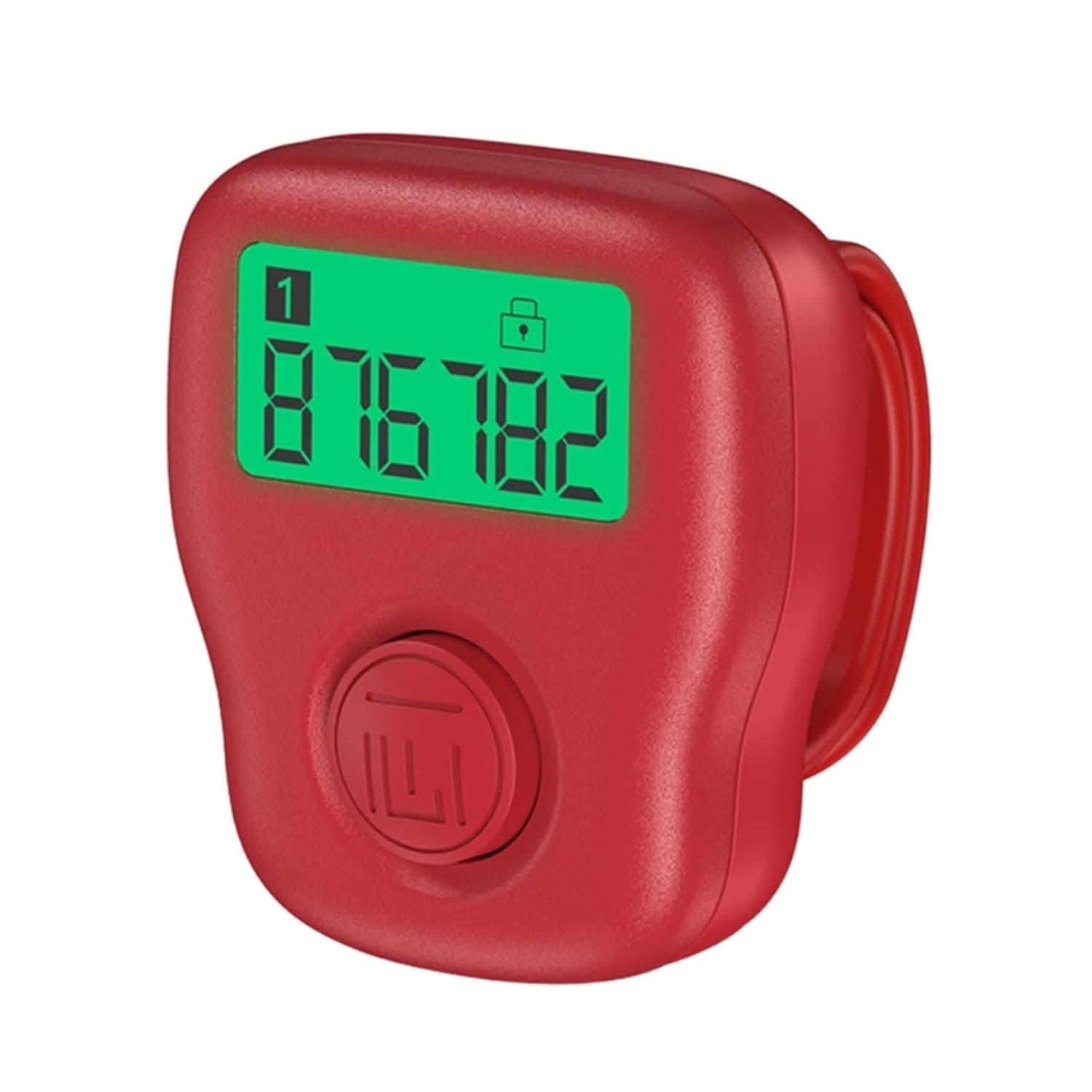 Finger Counter Digital Tally Clicker with LED for Prayer Knitting Sports Gift Rechargeable