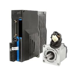 Servo Motor 60ST 200W AC Servo Motor Drive Kit 3000rpm 60 Flange Driver + 17-bit Magnetic Encoder Encoder Cable with rs485 220v(0.2KW 4M)