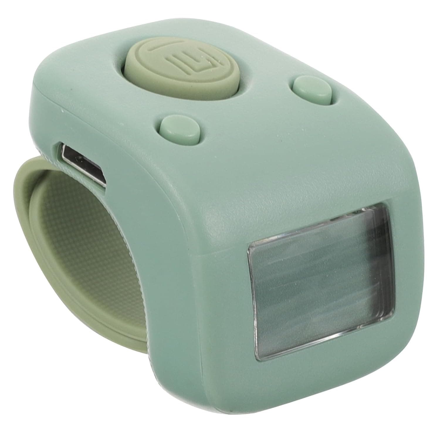 Digital Finger Counter USB Charging Six-Digit Screen with Ring