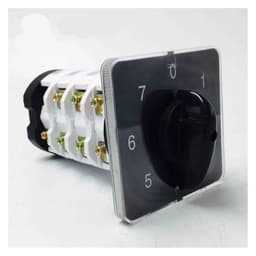 7 Position Rotary Changeover Switch 4P 75A YMZ12-75/4