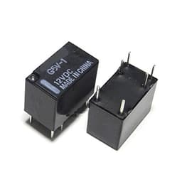 G5V-1-5VDC G5V-1-12VDC G5V-1-24VDC 1A 6PIN One Open Close Signal Relay 5Pcs