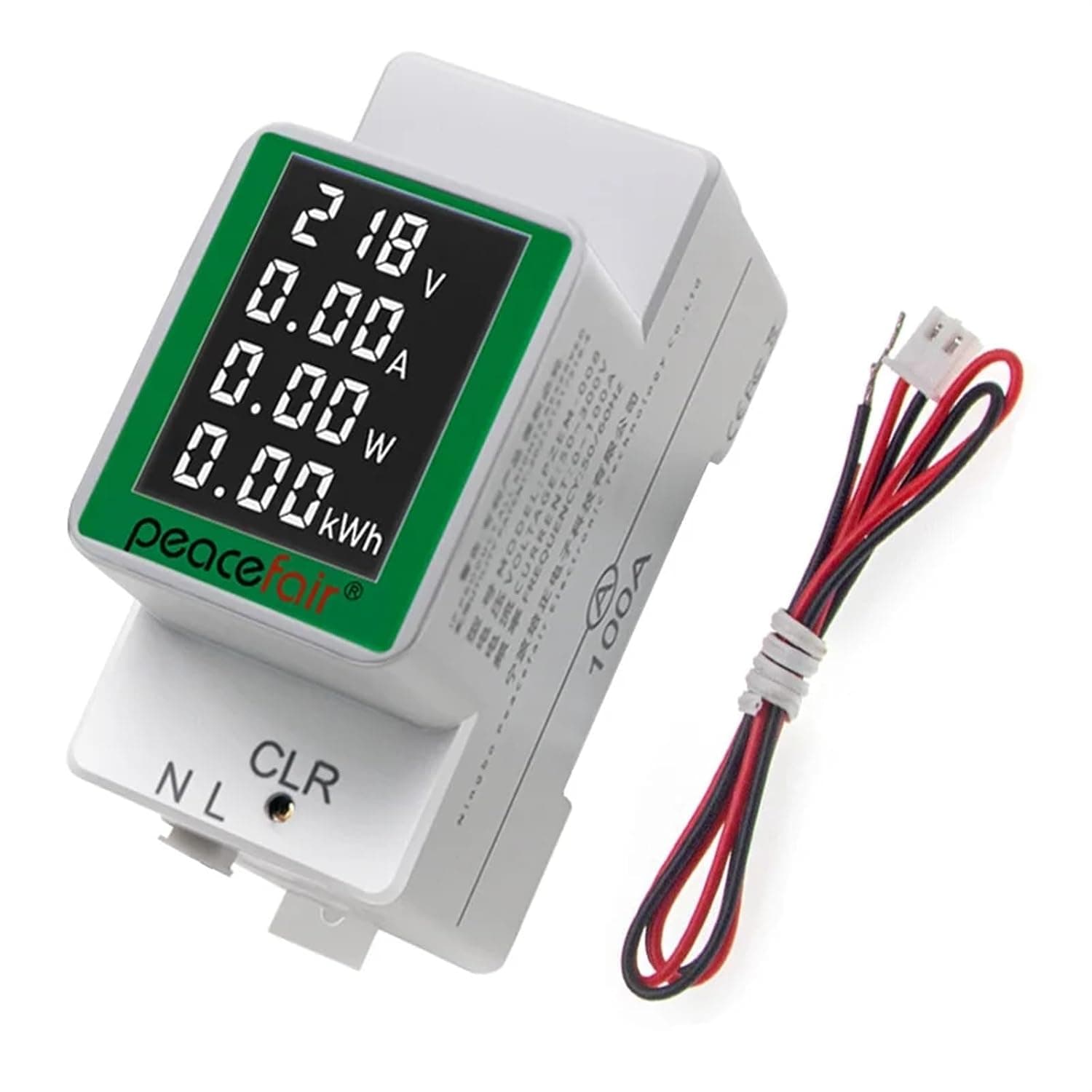 PZ-008 Din Rail Electricity Digital Power Energy Meter Watt Wattmeter